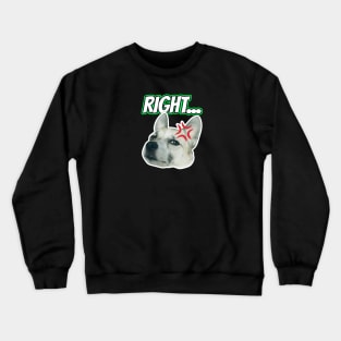 FUNNY DOG Crewneck Sweatshirt